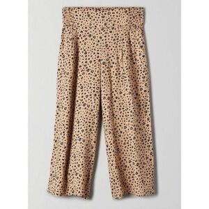 aritzia sunday best sullivan pant leopard print size xs